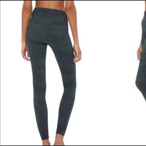 ALO HIGH WAISTED CAMO LEGGINGS